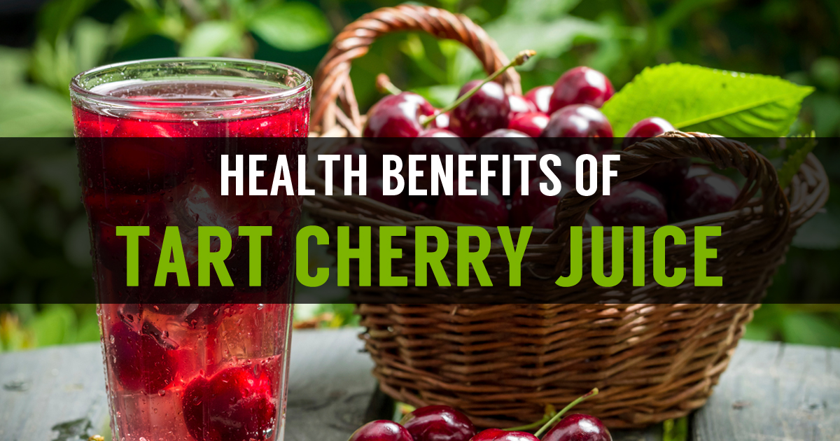benefits of tart cherry juice for children