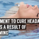 cure headache after swimming in ocean