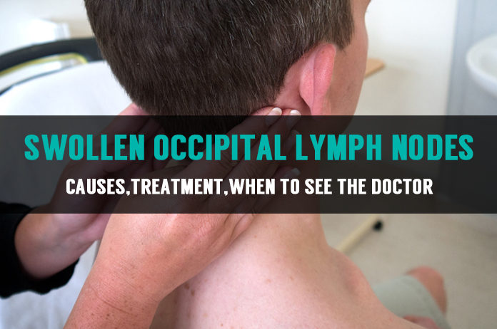 swollen lymph nodes on back of neck
