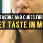 how to get rid of sweet taste in mouth