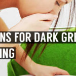 reasons for dark green vomiting