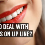 how to deal with pimples on lip line