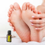 bergamot essential oils for foot pain